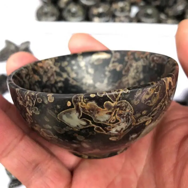 

Natural Jade Teacup Gongfu Teaware Hand Carved Plum Blossom Jades Stone Health Cup Chinese Tea Ceremony Kung Fu Teacups