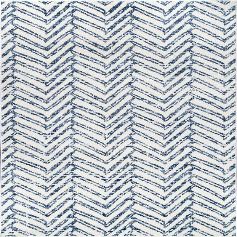 

Geometric Accent Rug, 2' x 3', Blue