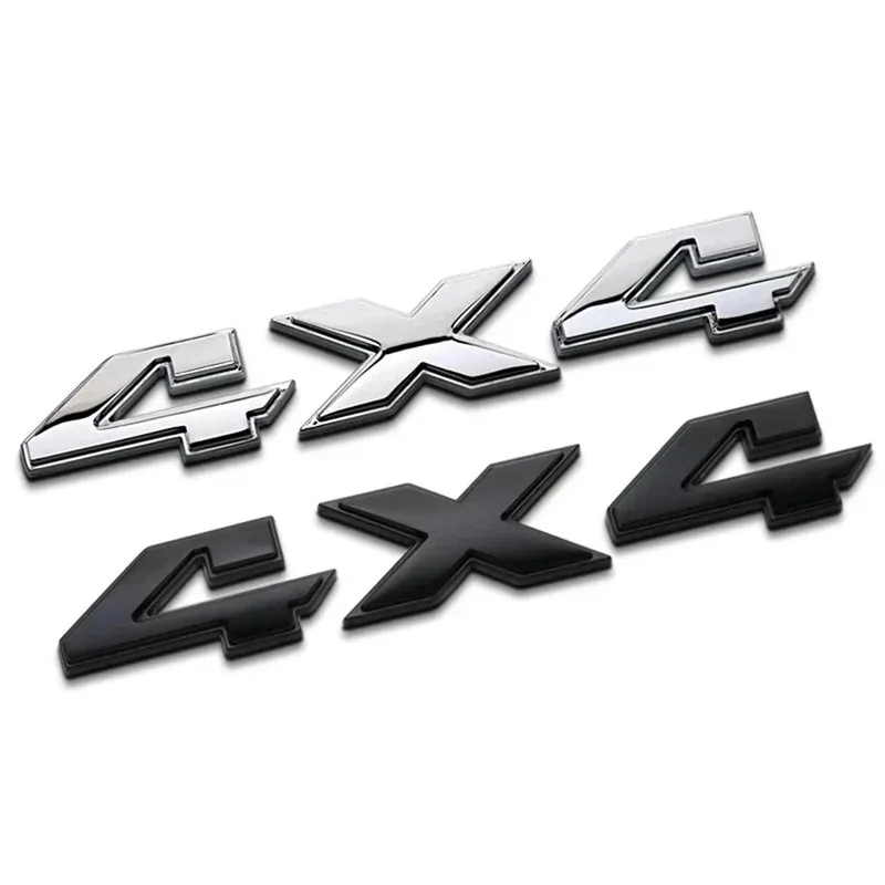 Фото 3D Металлическая наклейка-эмблема 4X4 для автомобиля, наклейка на заднюю часть авто для Dodge Ram 1500 2500 3500 4X4, Jeep Grand Cherokee Wrangler, Ford №2