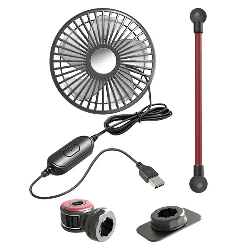 

Электрический вентилятор на сиденье автомобиля, вращающийся на 360 градусов Вентилятор для кемпинга, воздушный вентилятор на сиденье автомобиля, вентилятор на заднее сиденье для грузовика, кемпинга