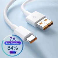 7a type c fast charging data cable wire for huawei samsung s10 s20 s22 xiaomi 12 super fast mobile phone usb c type c data cord