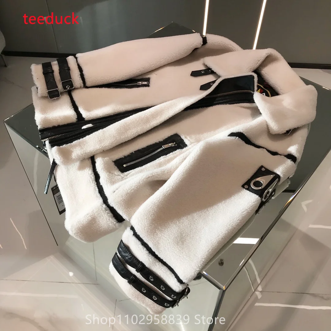 Канадский лучший бренд женское пальто из овечьей кожи шерстяной свитер теплая