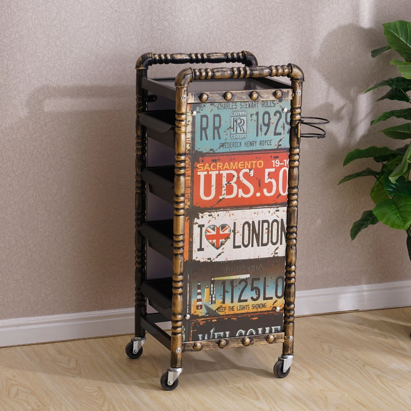 Тележка-органайзер универсал для салона красоты сварочная тележка наращивания