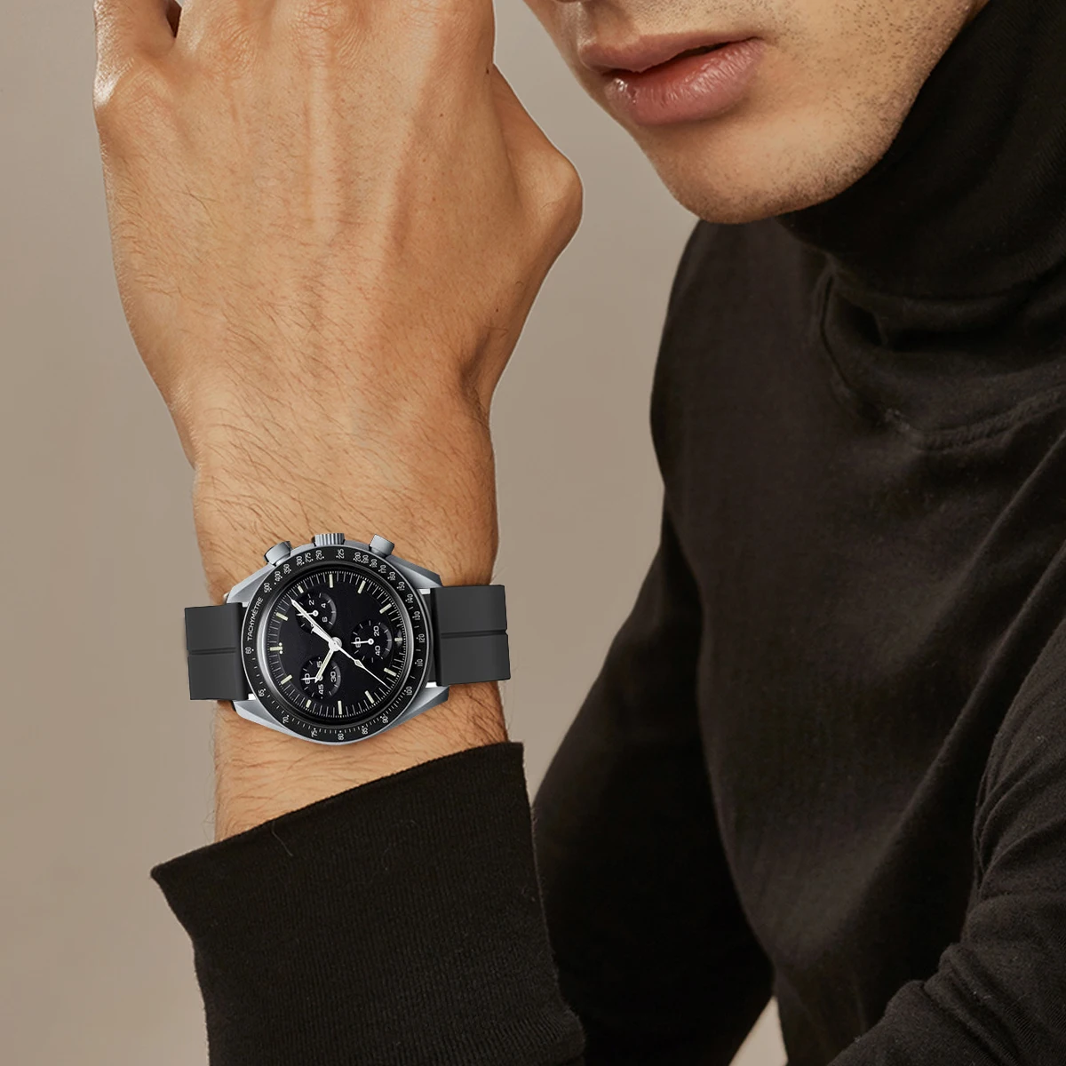 Силиконовый ремешок 18 мм 20 22 для Samsung Galaxy Watch 7 6 5 4 серии магнитный браслет Huawei GT5 5Pro
