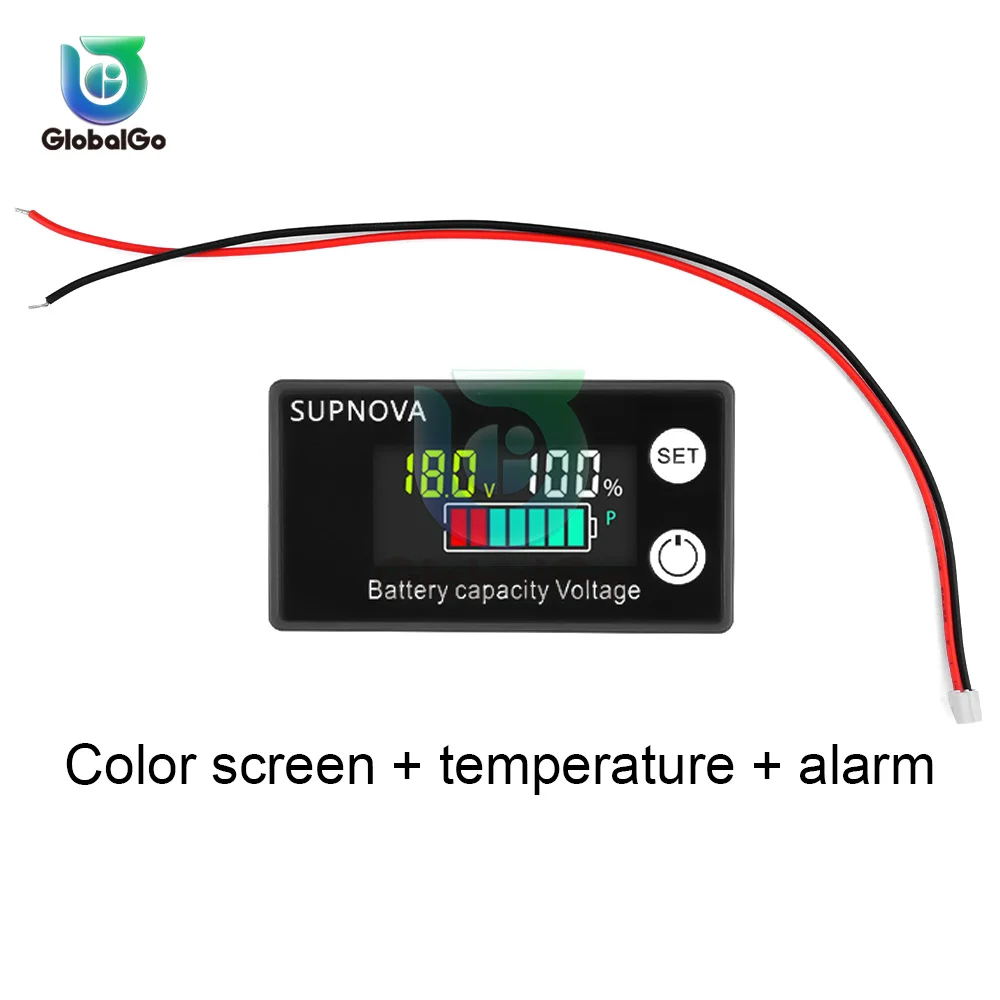 

Вольтметр Aideepen Battery Capacity Indicator DC 8V-100V