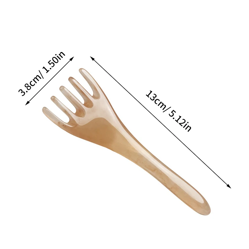 Массажер для головы Gua Sha массажер тела шеи ног с пятью когтями искусственный
