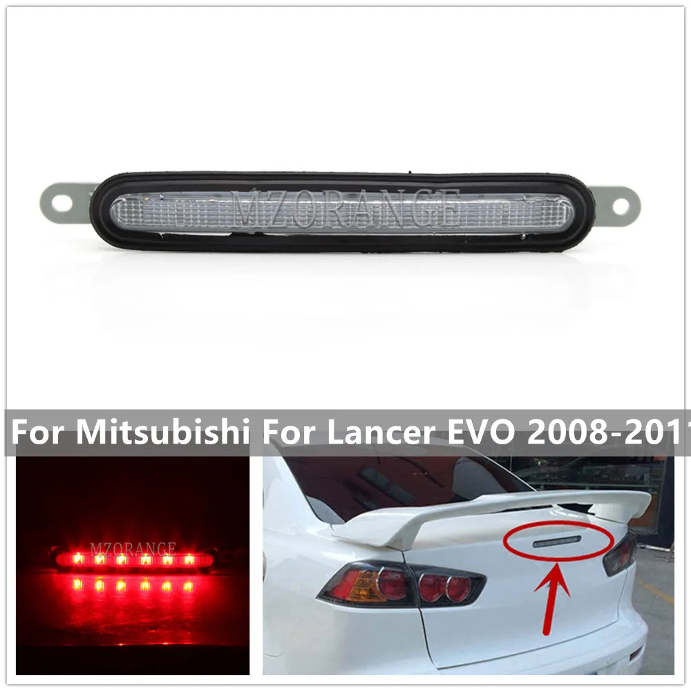 

Светодиодный высоко установленный дополнительный 3-светильник свет для Mitsubishi Lancer EVO 2008-2011 стоп-сигнал задсветильник свет Автомобильные акс...