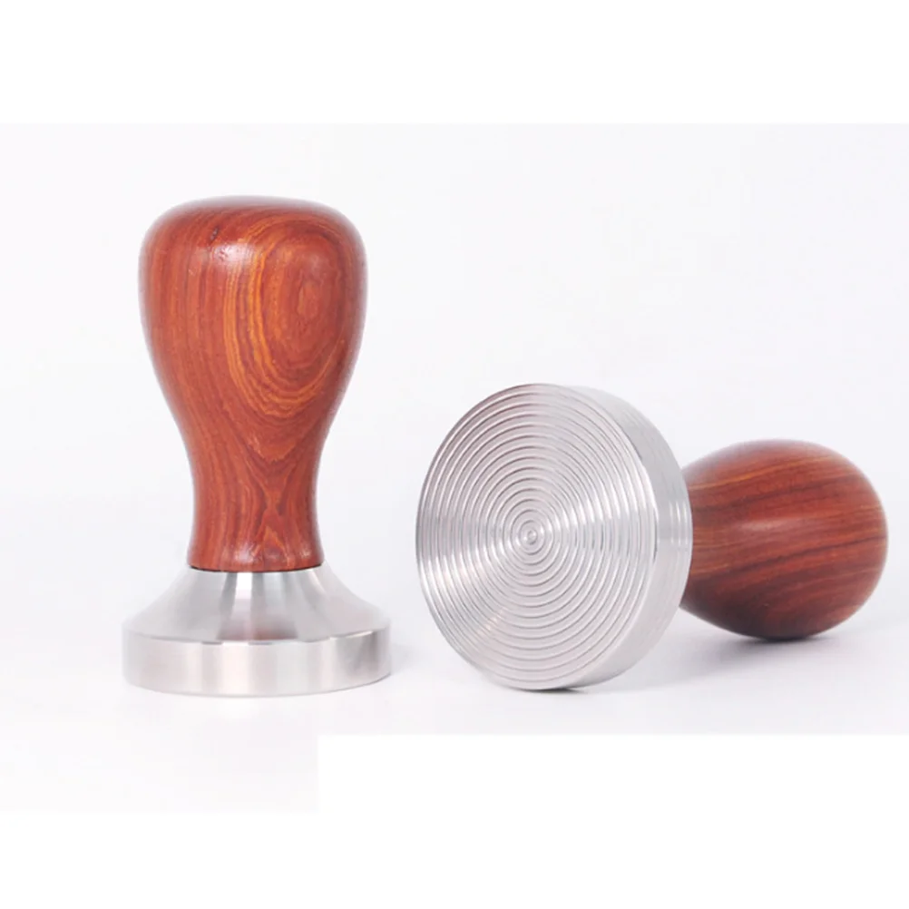 

Coffee Tamper Espresso Stainless Tampers Beancup Machine Steel Hand Barista Base Handheld Grinder 51Mm 49Mm 58Mm