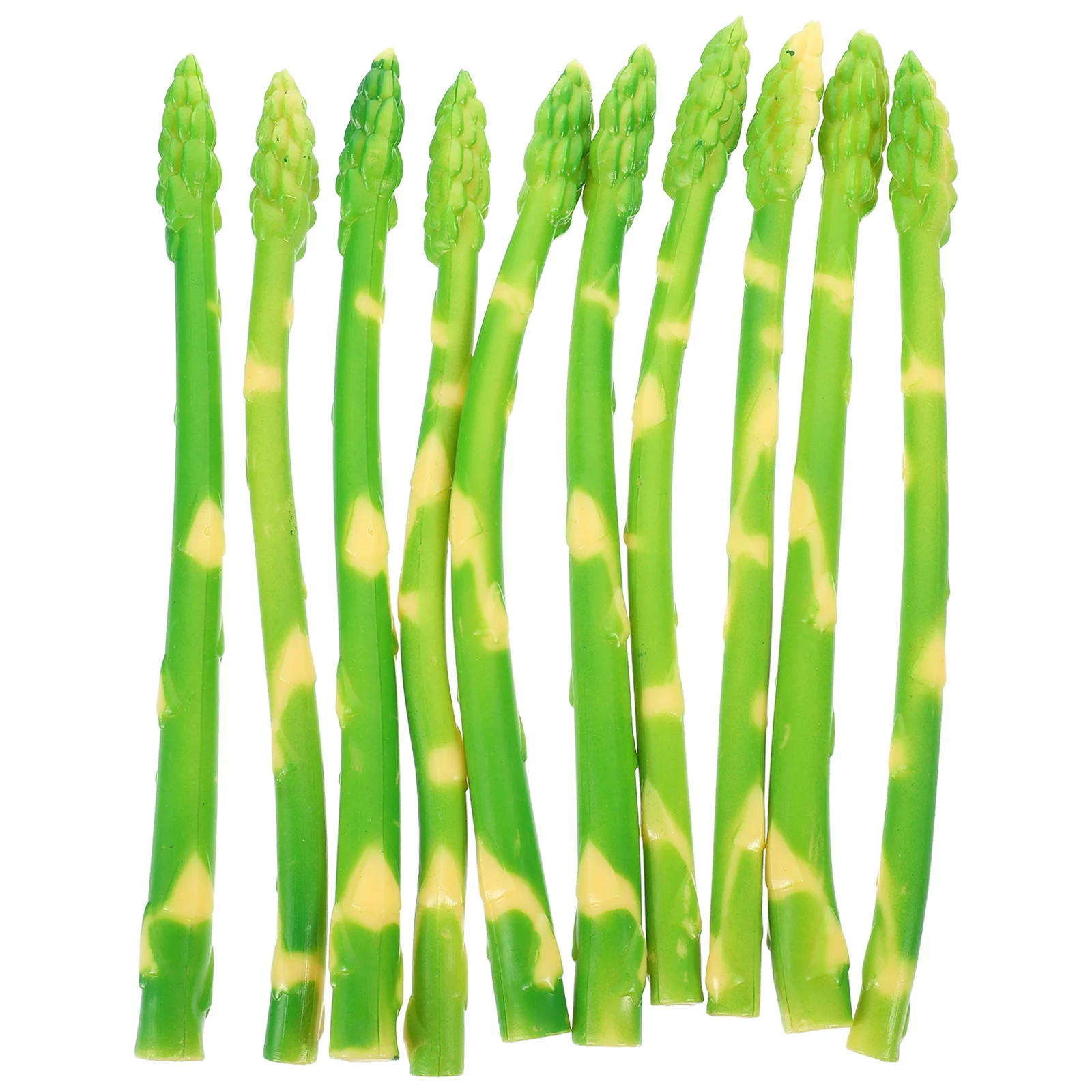 

Fake Food Simulated Asparagus Models Restaurant Display Vegetables Realistic Ornaments Simulation Decors Faux