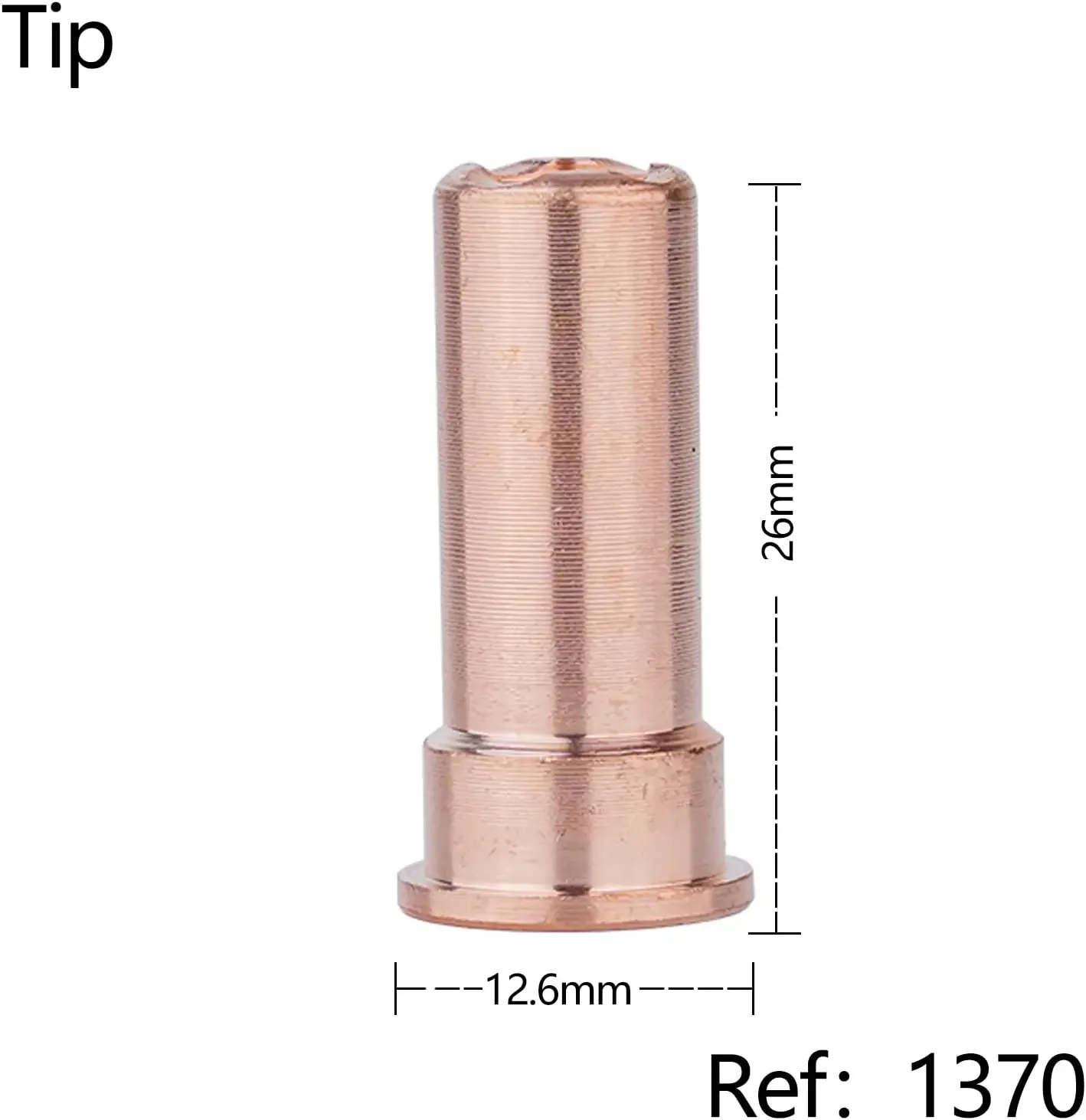 20 шт. сварочный рыцарь CP50 удлиненный электрод 1518-HF наконечник 1370 расширенное