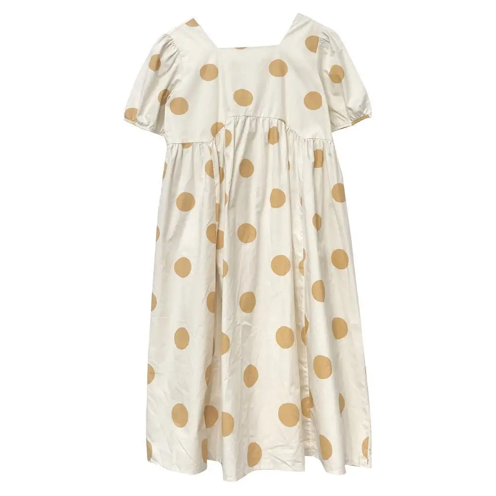 

Maternity Clothing Spring and Summer Fashion Korean Version of The Knee-length Skirt Mother Short-sleeved Loose Dress Plus Size