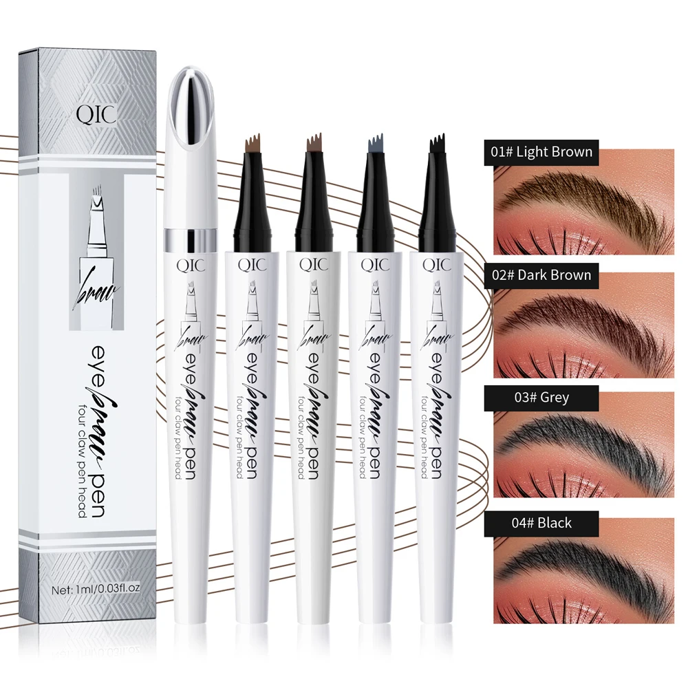 4-точечный карандаш для бровей Maquillajes Para Mujer водостойкая жидкая ручка стойкий