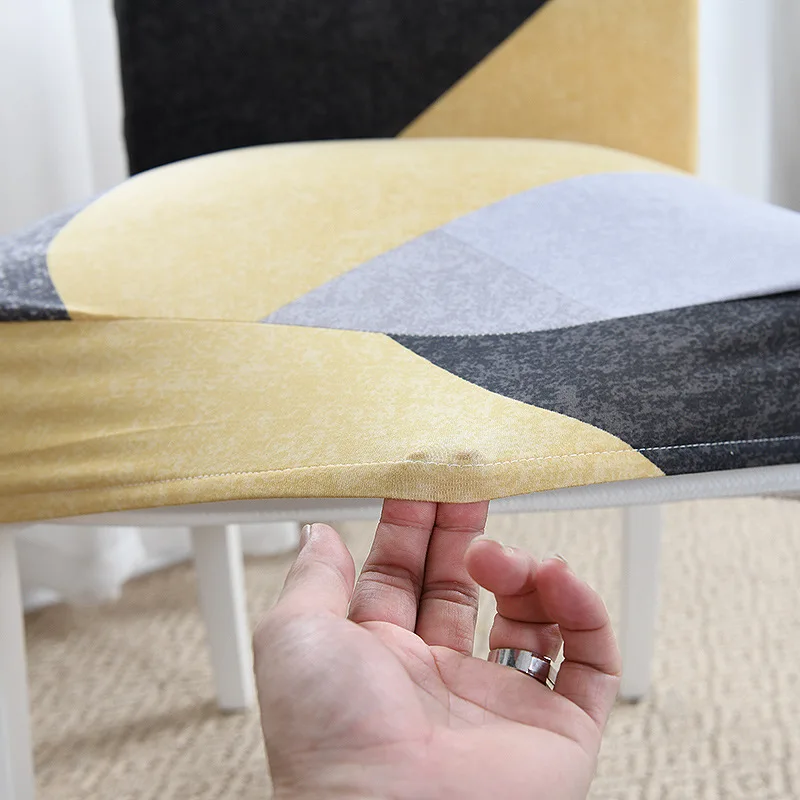 Европейский стиль печатный телефон универсальный эластичный чехол на стул для