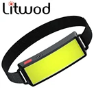 Новый стиль, светодиодный налобный фонарь со встроенным аккумулятором и зарядкой по USB, портативный налобный фонарь с COB матрицей, налобный фонарь для работы, кемпинга