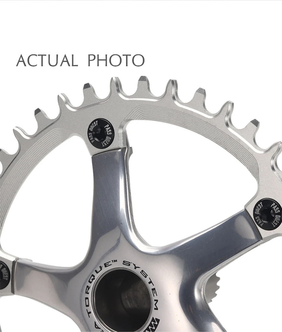 PASS QUEST 135BCD круглый шоссейный велосипед с пятью когтями узкая широкая звездочка