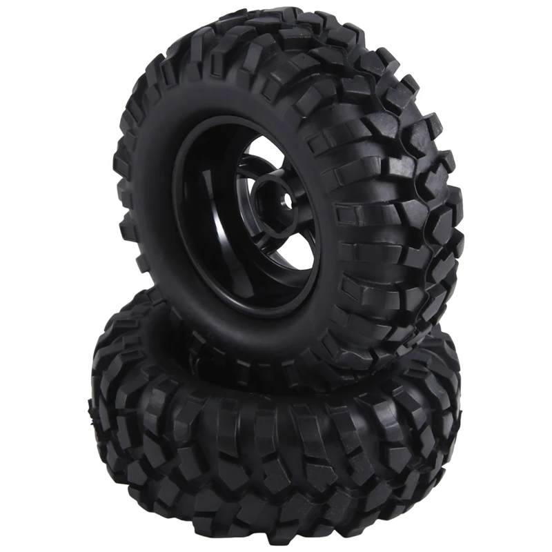 4 шт. 96 мм 1 9 дюйма резиновые шины/шины и колесные диски для Axial SCX10 D90 Tamiya CC01 1:10