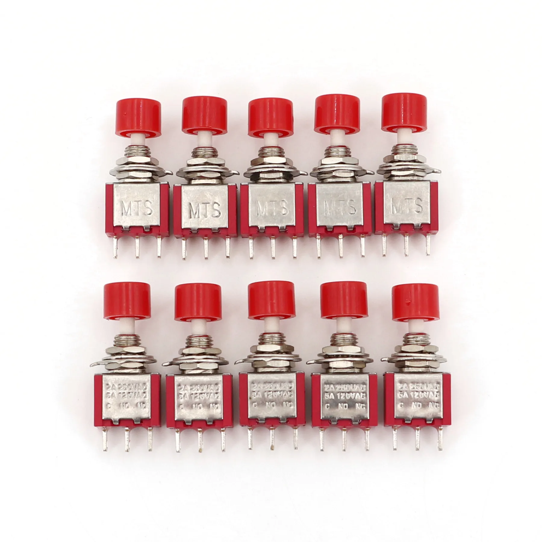 

10 шт. пластиковые мгновенные переключатели DS-612 6мм