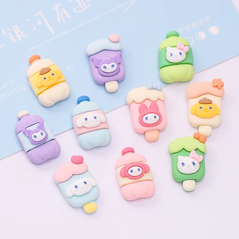 Sanrio бутылка для напитков ледяная искусственная зернистая смола ювелирные