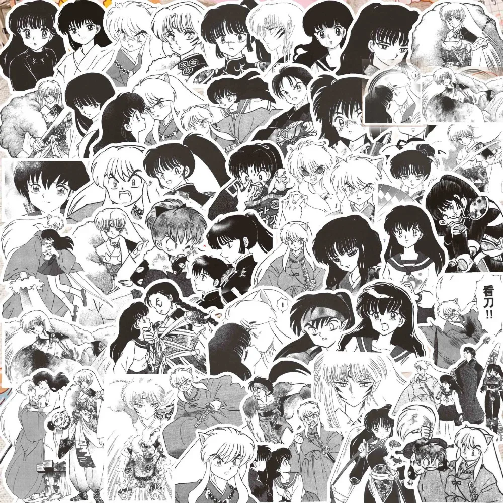 10/68 шт. Inuyasha Higurashi Kagome набор наклеек DIY украшения чехол для телефона кожа ноутбука