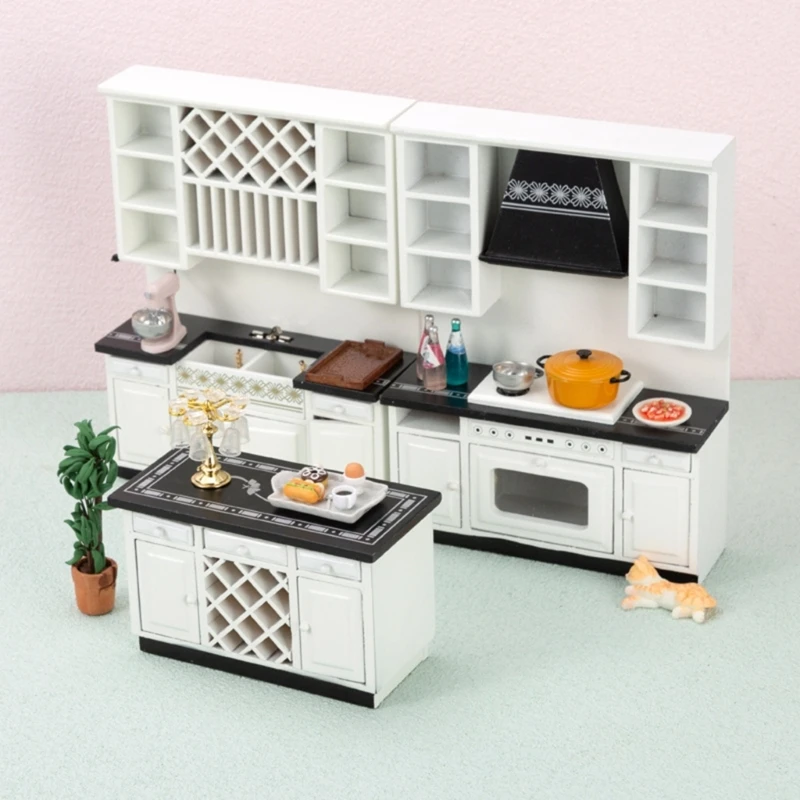 

DollHouse Cabinet Closet Set Model Furniture Model Accessories Teenager Girls