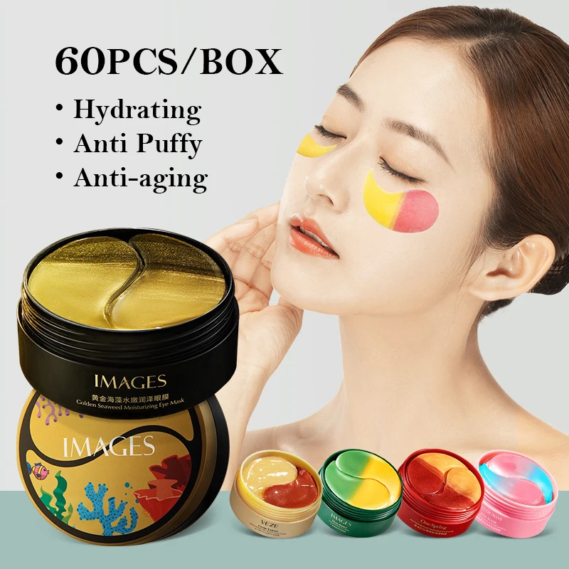 Eye Patches Under Eye Bags Anti Dark Circles Wrinkle Korean Skin Care Products