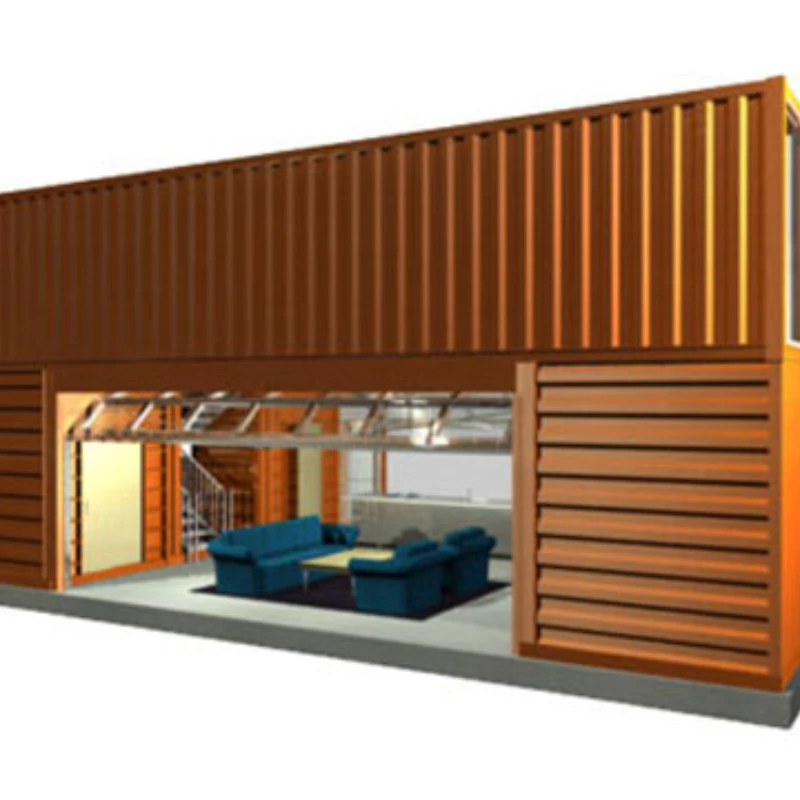

Prefabricated Portable Extended 20ft Office Folding Container House