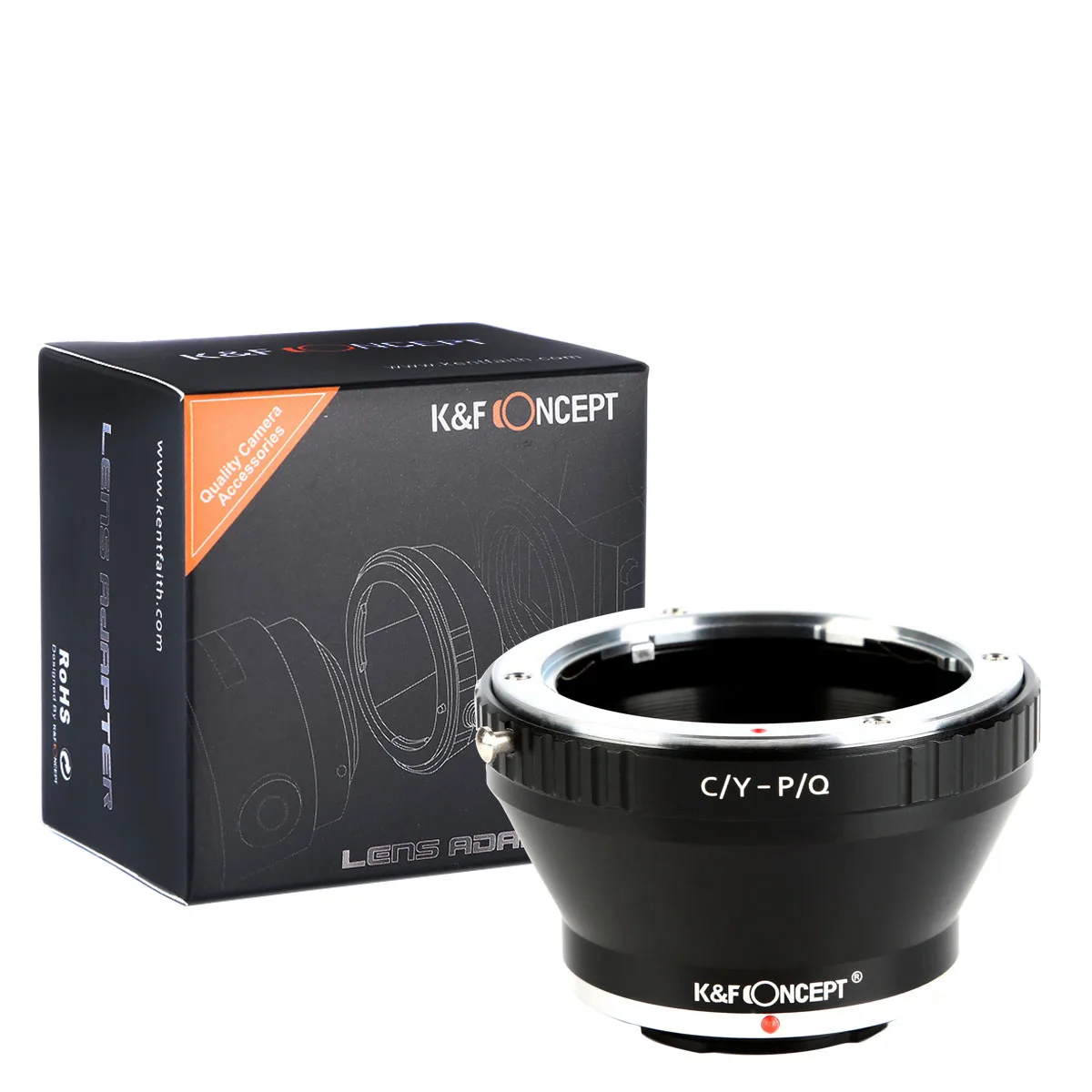 

Адаптер объектива K & F Concept для объектива Contax Yashica CY для Камеры Pentax Q Q7 Q10