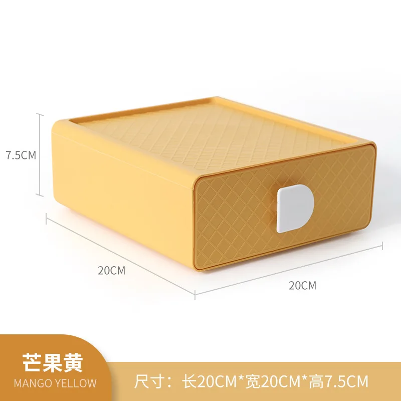 

Настольный ящик для хранения можно укладывать, простая отделочная коробка, Офисная коробка для канцелярских принадлежностей, ящик для косм...