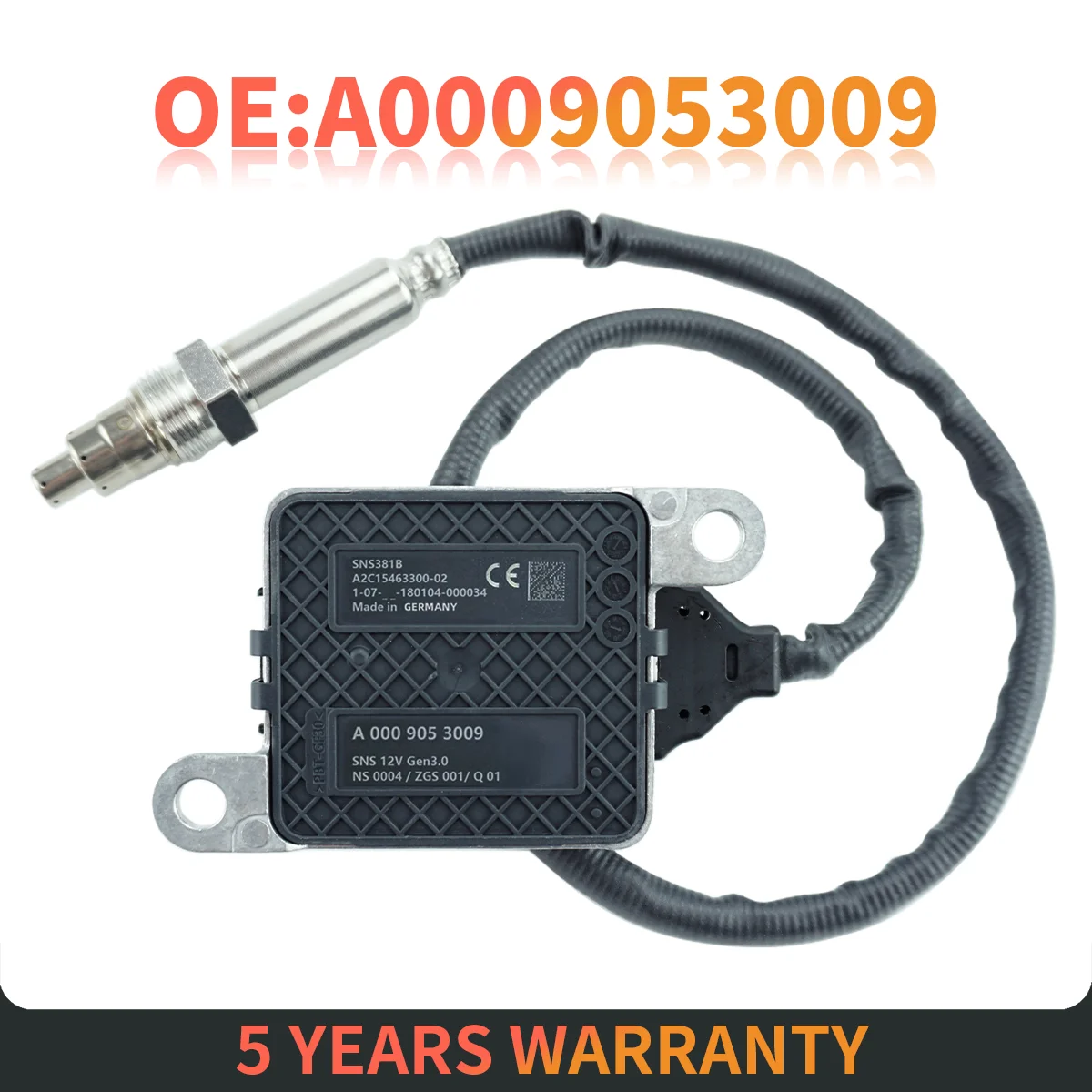 Подходит для Mercedes Benz W213 W222 W257 Vito Sprinter NOx Sensor OE A0009053009 новый датчик оксида азота 12 В
