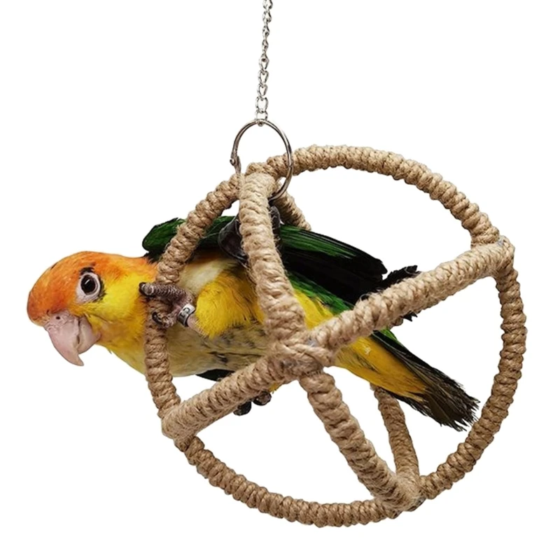 Y166 Красочные подвесные игрушки для моляров в виде попугая товары игрушка