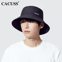 new mens fisherman hat in spring and summer wear foldable sunscreen comfortable couple sunshade hat basin hat on both sides