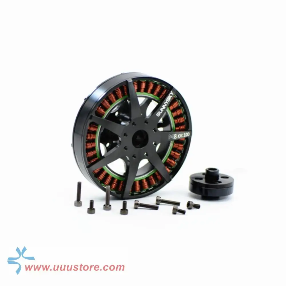 2022 Новый SunnySky M8 100KV/135KV/170KV/200KV бесщеточный двигатель для FPV гоночного дрона