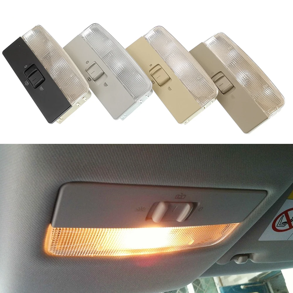 Коридор для чтения интерьера VW Polo 9N 6R T5 Bora 2002-2005 Caddy Fabia Sea 6QD947105 1ZD947105 серый/бежевый