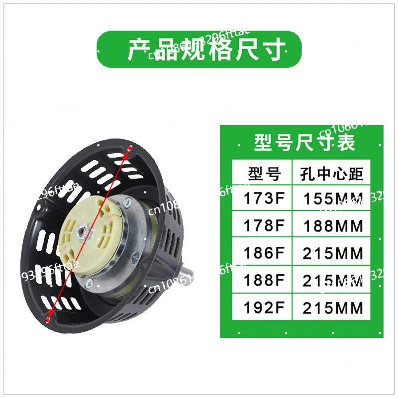 Ручной стартер микро культиватора 173 178 188 186F дизельный двигатель с воздушным