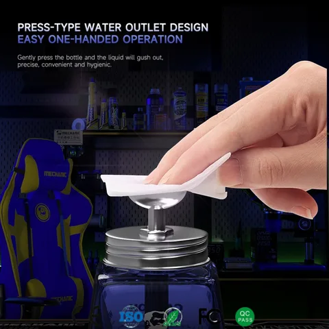 MECHANIC Пресс для жидкости из стекла 150 мл