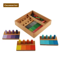 montessori baby toys wooden color resemblance sorting task puzzle games colored markers sensory educational toys for children