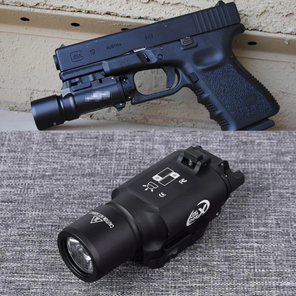 

Тактический Пистолет X300, свет для разведки оружия, для страйкбола, пистолета, винтовки с 20 мм Пикатинни, Вивера, рельса, охоты, вссветильник