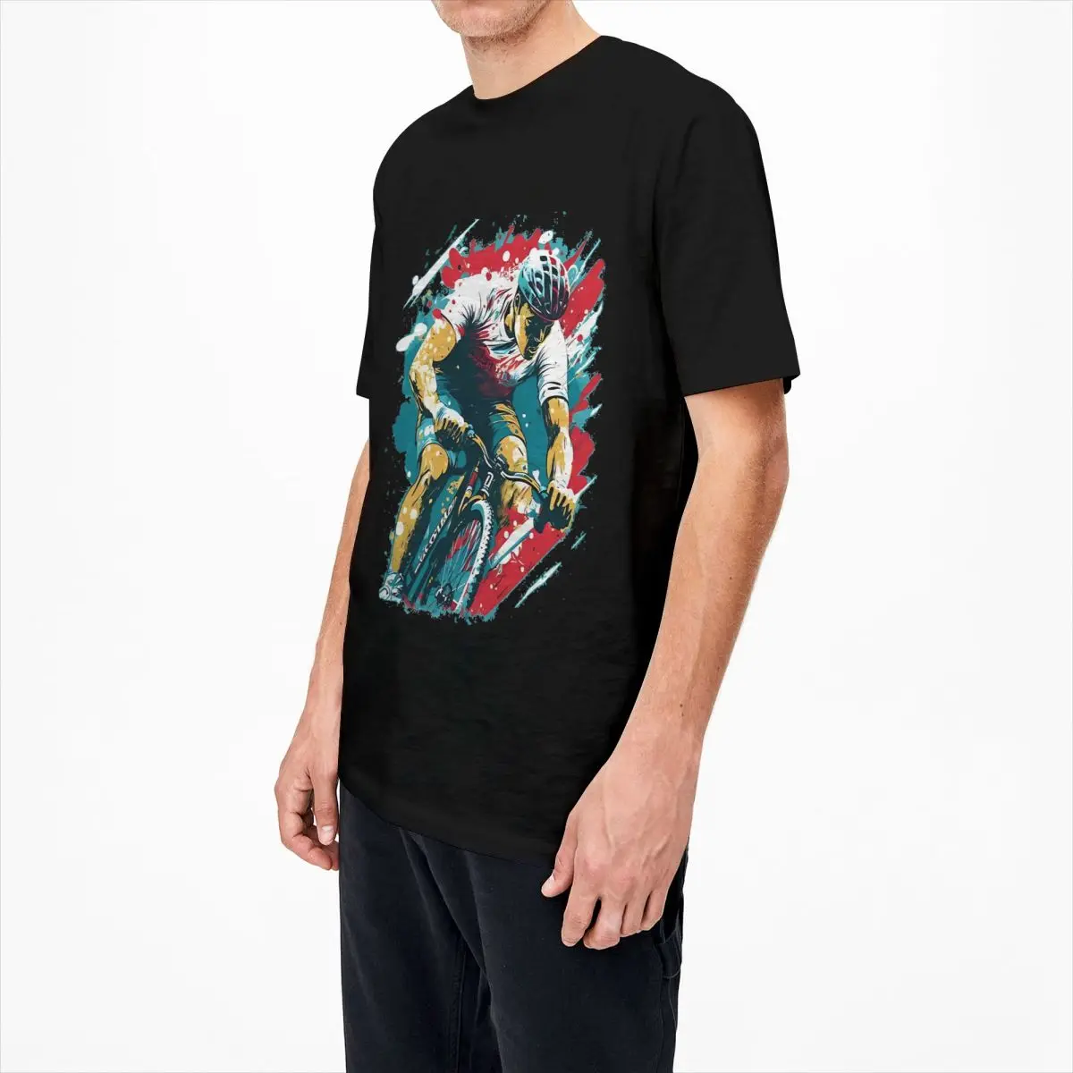 Bicyclist Tadej Pogacar модная футболка для мужчин и женщин хлопковая одежда