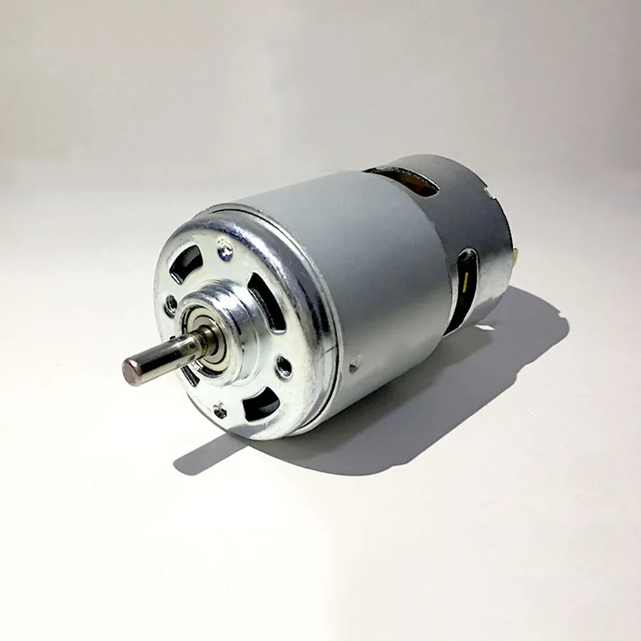 775 DC, DC12V-24V мотора 3500 -- 9000 об/мин шарикоподшипник с высоким крутящим моментом высокая мощность низкий уровень шума двигателя Горячие электронные компоненты