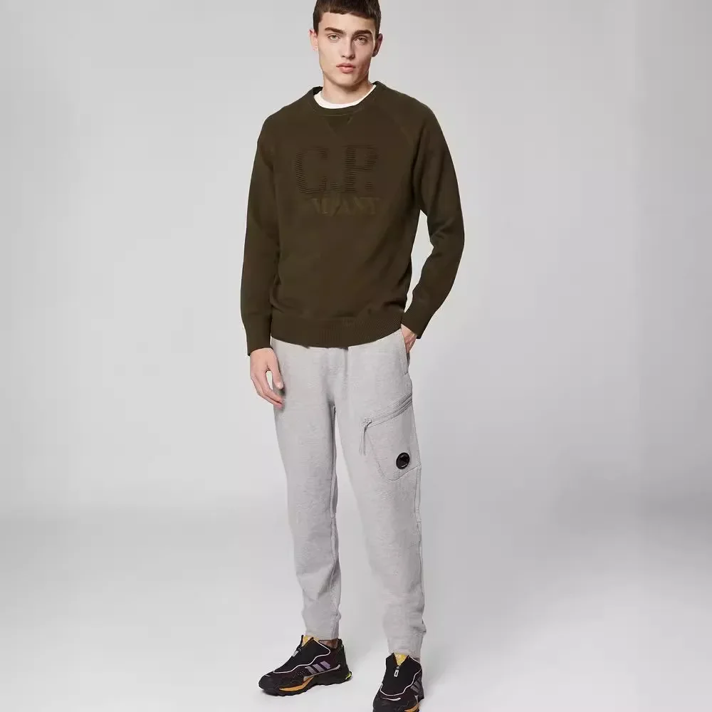 Cp повседневные Модные мужские и женские свободные простые однотонные спортивные