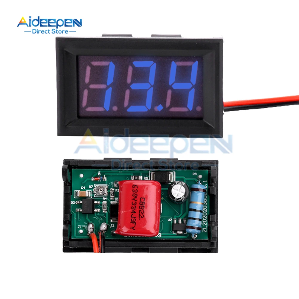 

Цифровой вольтметр Aideepen AC70-500V