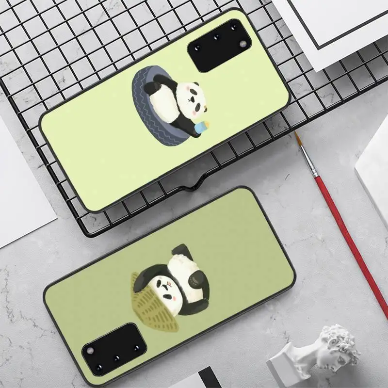 

Panda Anime Cute Phone Case for Samsung S10 21 20 9 8 plus lite S20 UlTRA 7edge