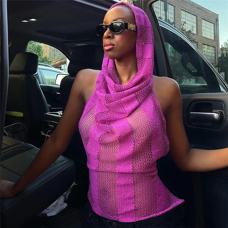 

Женская толстовка, вязаные крючком топы, футболки Y2K, уличная одежда 2023, летняя одежда, сексуальные футболки, женская модная толстовка, вязан...