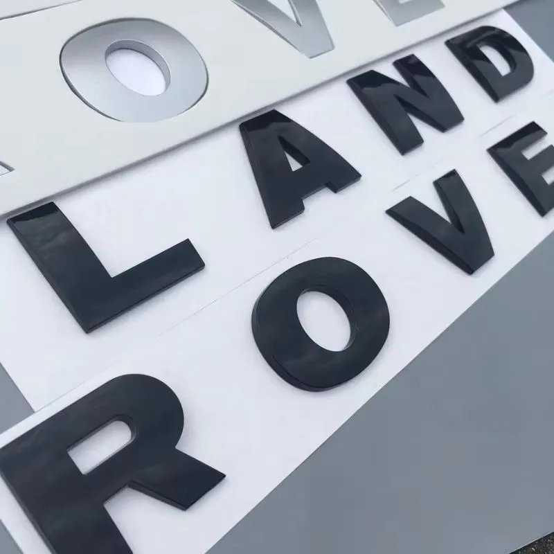 Фото Стайлинг автомобиля, значок на кузов, декоративная наклейка для Land Rover Discovery 3 4, Velar Vogue Freelander SVR Evoque, наклейка, аксессуары №2