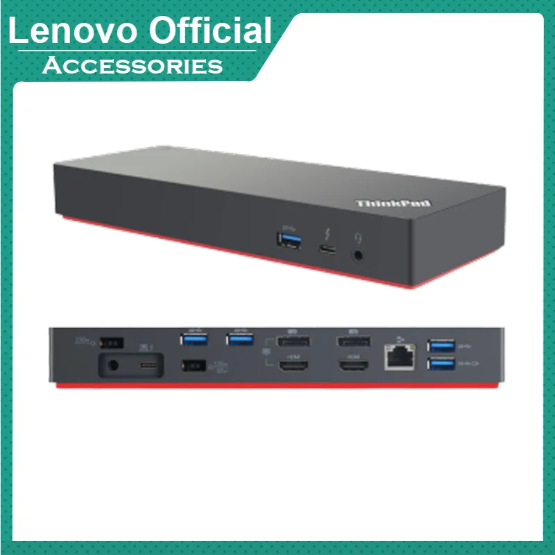

Original Lenovo ThinkPad Thunderbolt 3 Docking Station For P15 P53 P73 P1 X1 40ANY230CN