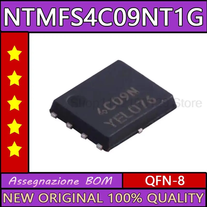 

5 шт. NTMFS4C09NT1G NTMFS4C09N 4C09N фотосессия
