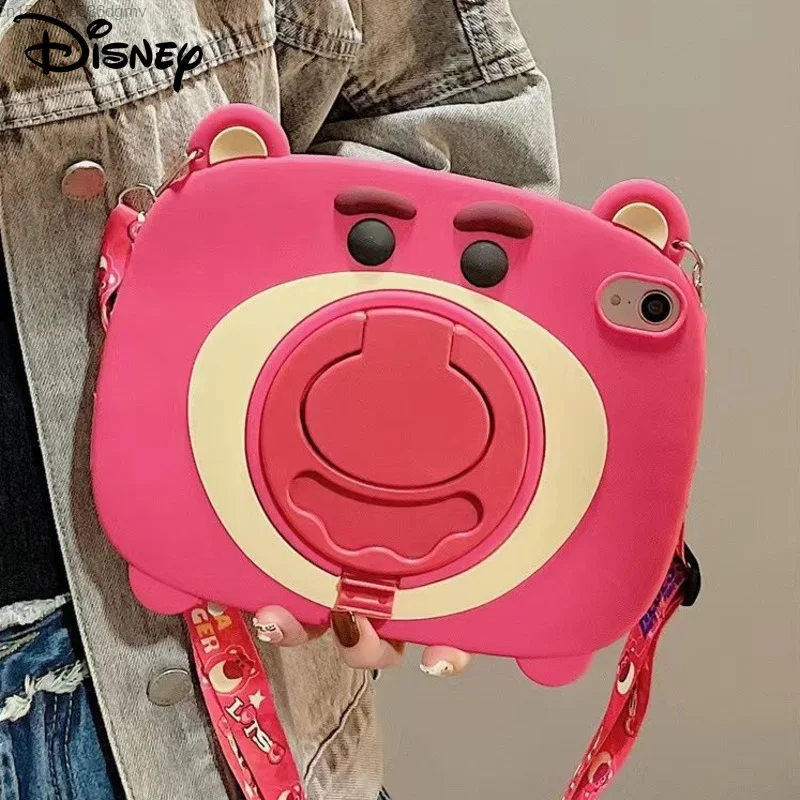

Чехол для планшета IPad Disney Lotso для Air 1 2 3 Mini 4 5 6 7,9 10,9, противоударный защитный чехол Pro 2020 2022 11 12,9 10,2 дюйма