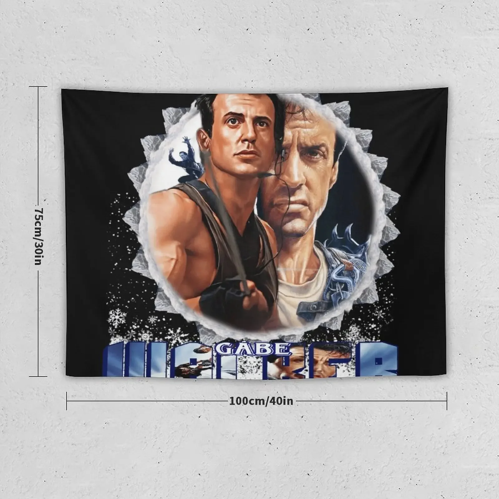 Gabe Walker CliffHanger Гобелен Обои Декор комнаты Эстетический гобелен