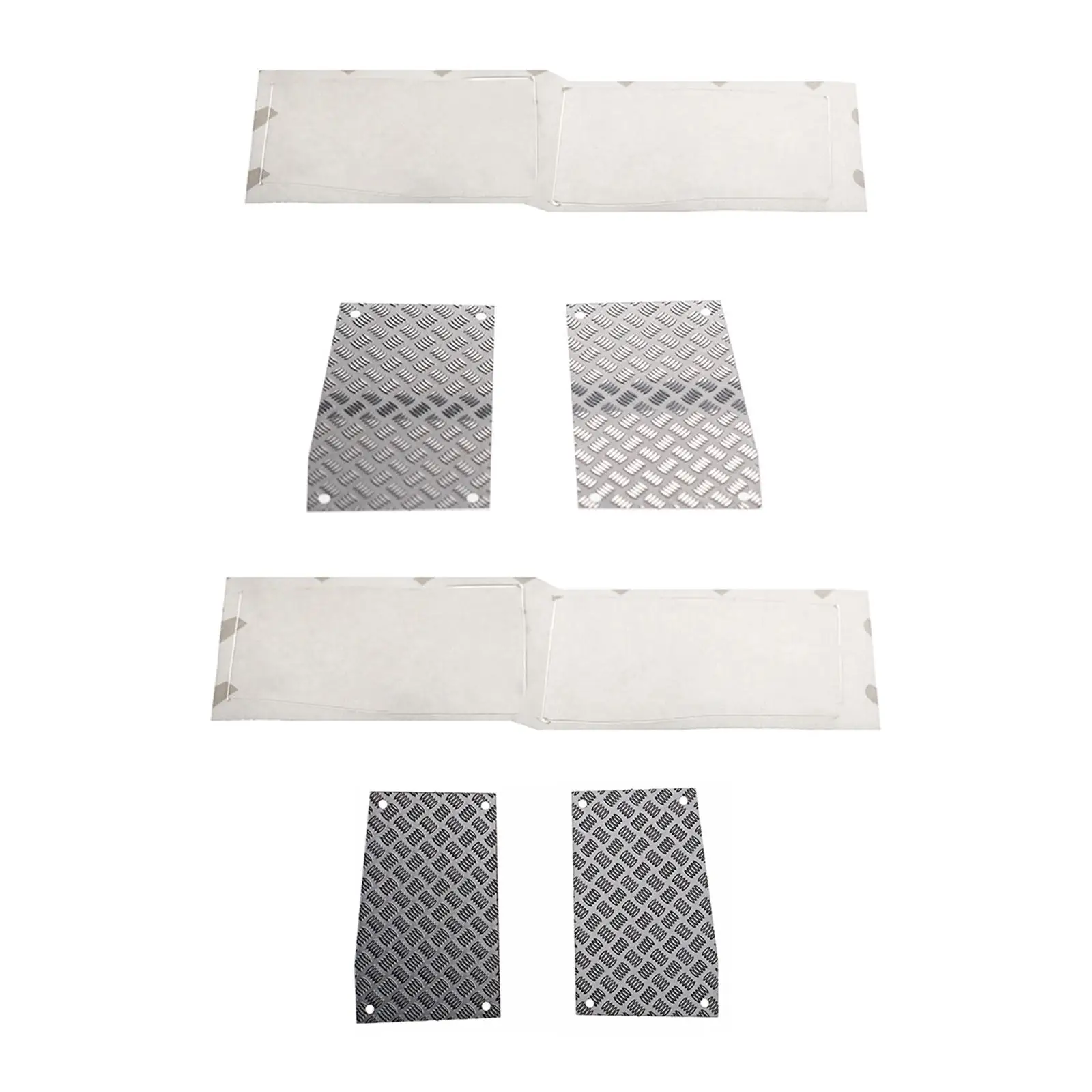 

1:6 Scale A-Pillar Side Angle Anti-Scratch Cover Replacement for Axial SCX6 RC Car Buggy Truck