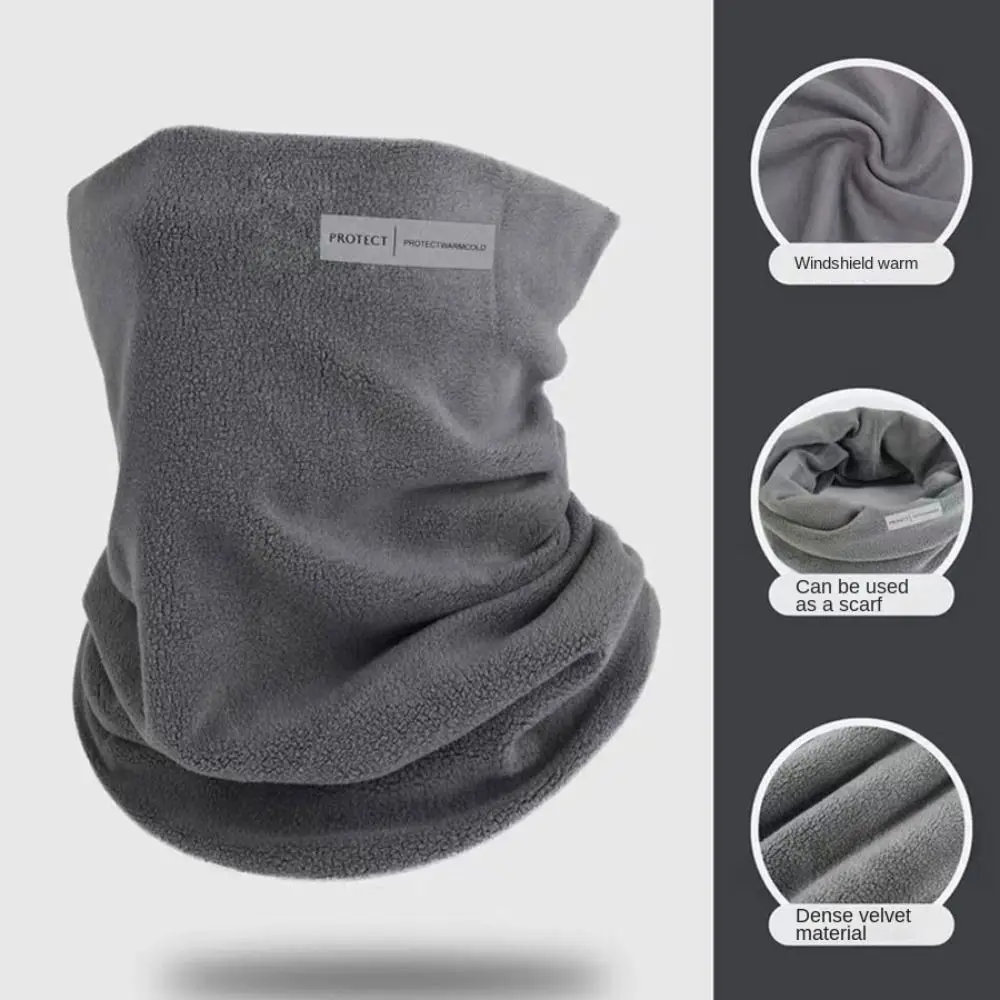 Женский Многофункциональный Флисовый Теплый Шарф Для Бега Пешего Туризма